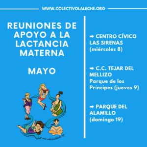 Reuniones de Apoyo a la Lactancia Materna Sevilla Mayo 2024